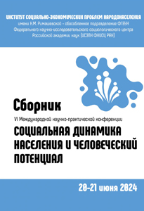 2024 socialnaya dinamika naseleniya i chelovecheskiy potencial materialy konferencii